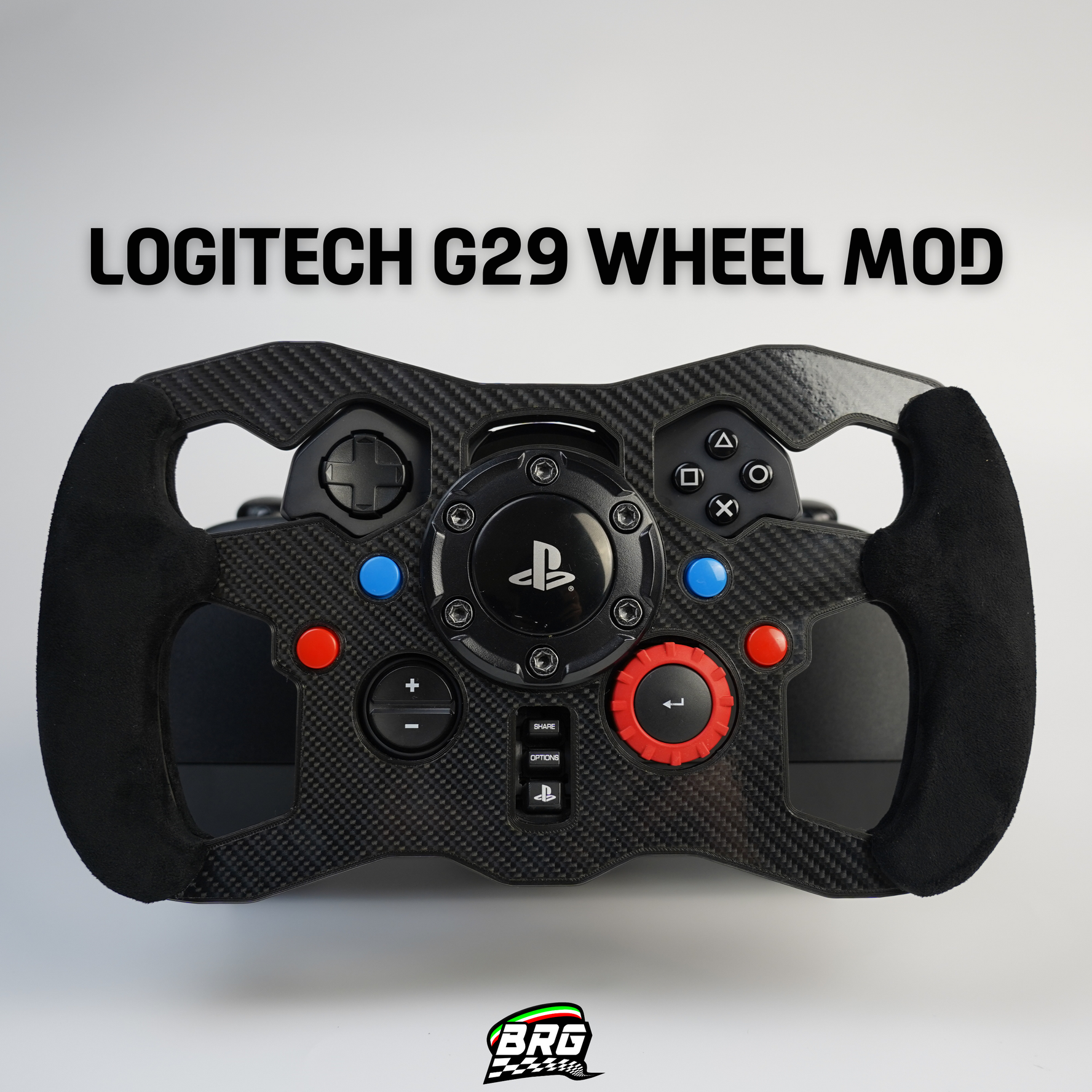 Logitech G29/G923 (PlayStation) F1 Open Wheel Mod.