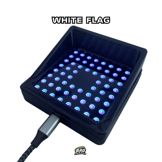 BRG Simracing Led Flag Indicator, 64 Led, Plug and Play