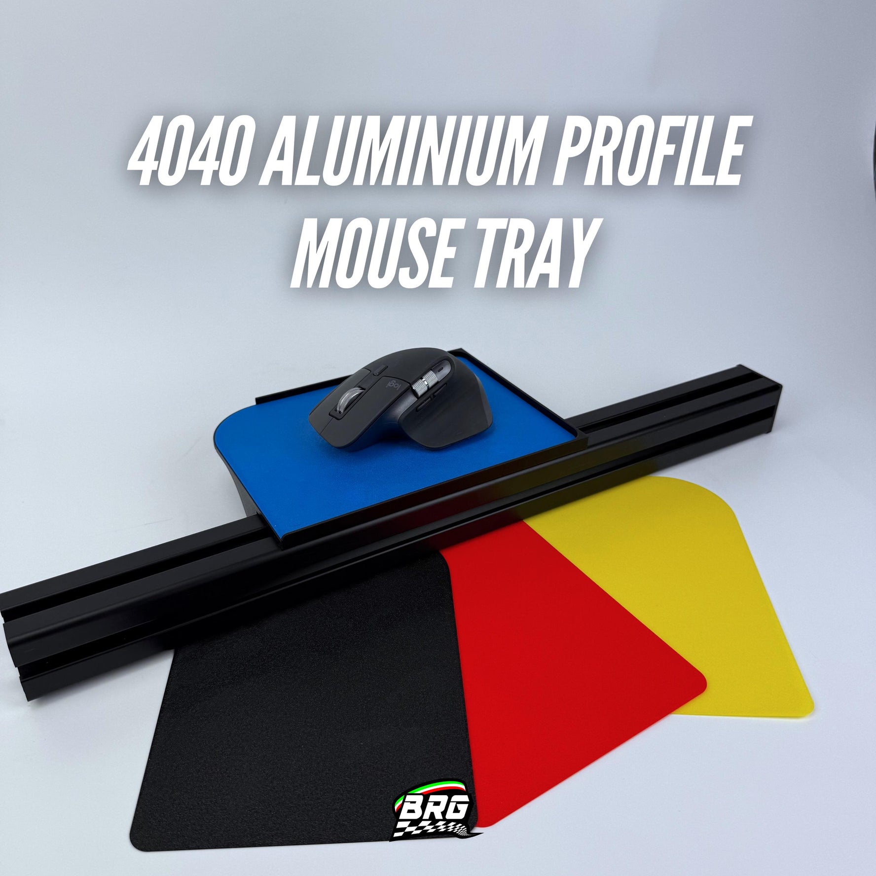 Mouse Tray – 40x40 Aluminum Profile Compatible with Custom Color Top Plate
