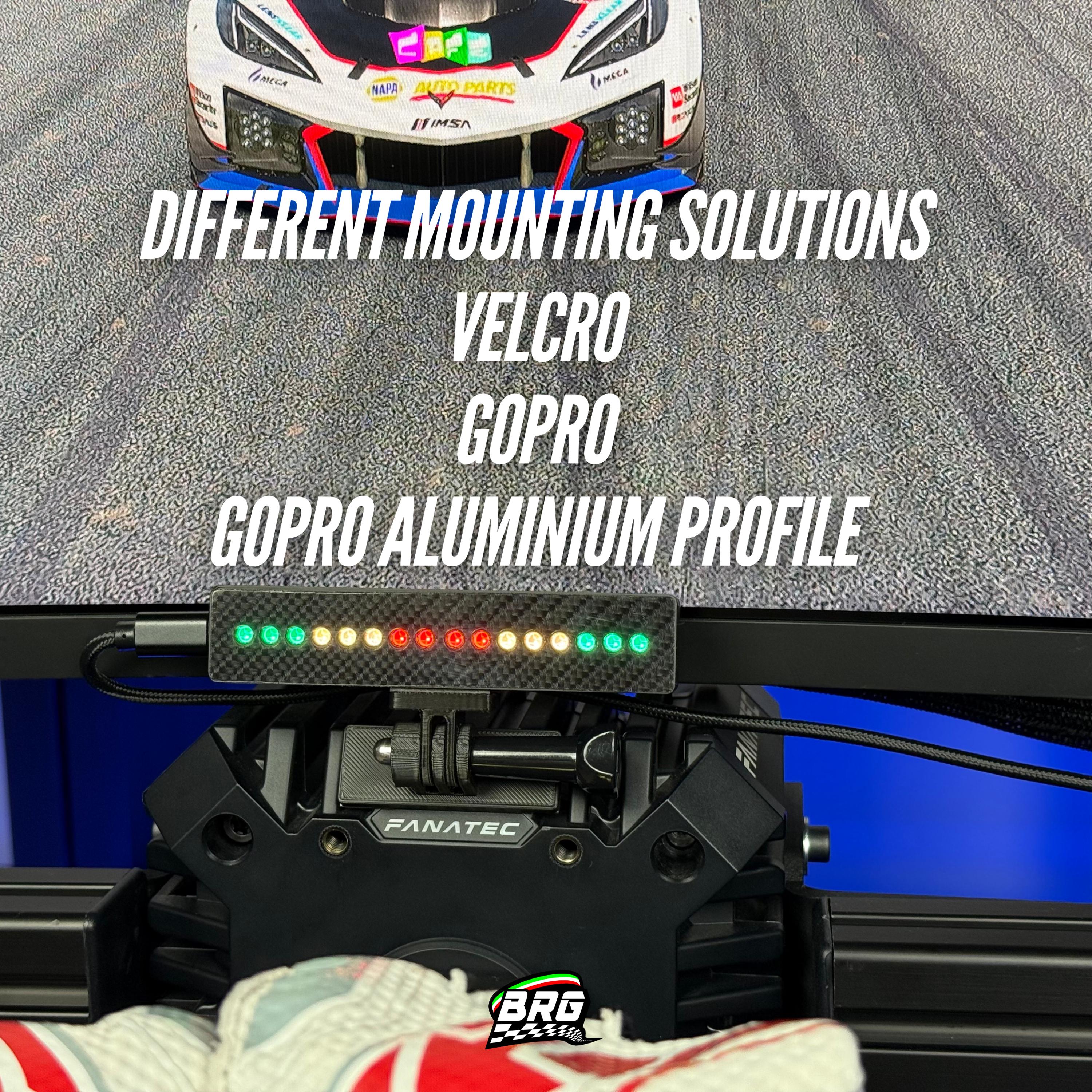 BRG Sim Racing Rpm, Rev Lights, Flags, Spotter, Multiple Configuration