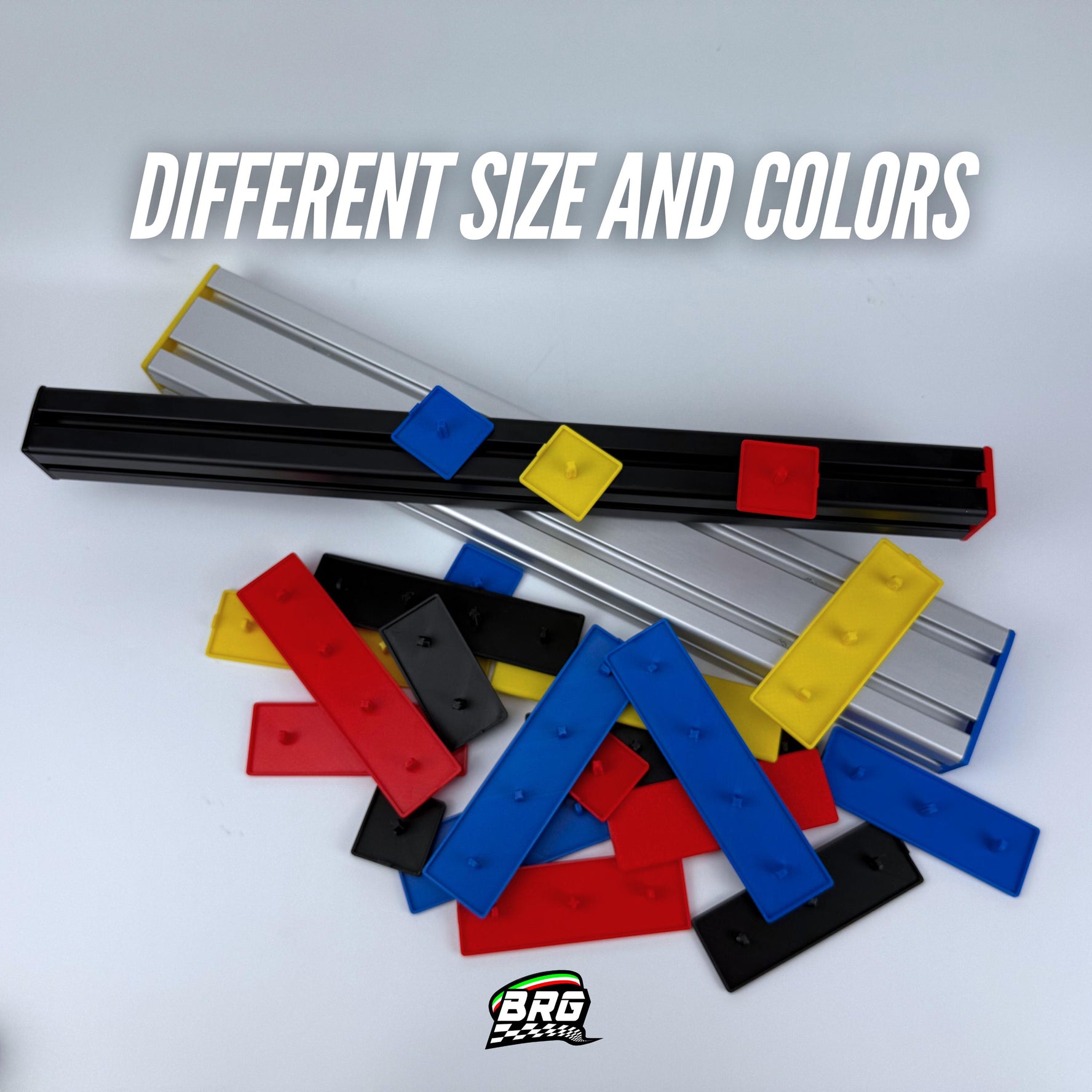 Sim Rig Aluminum Profile Endcaps – Custom Color Packs for 40x40, 80x40, 120x40, 160x40