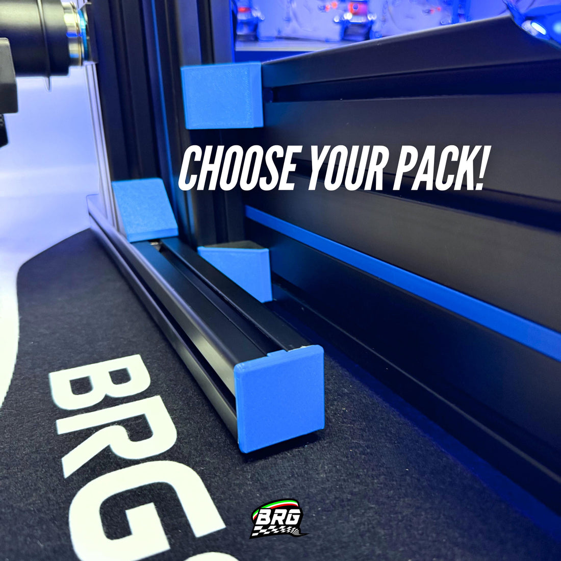 4040 Aluminum Profile Angle Cover – Clean Finish for Sim Rigs