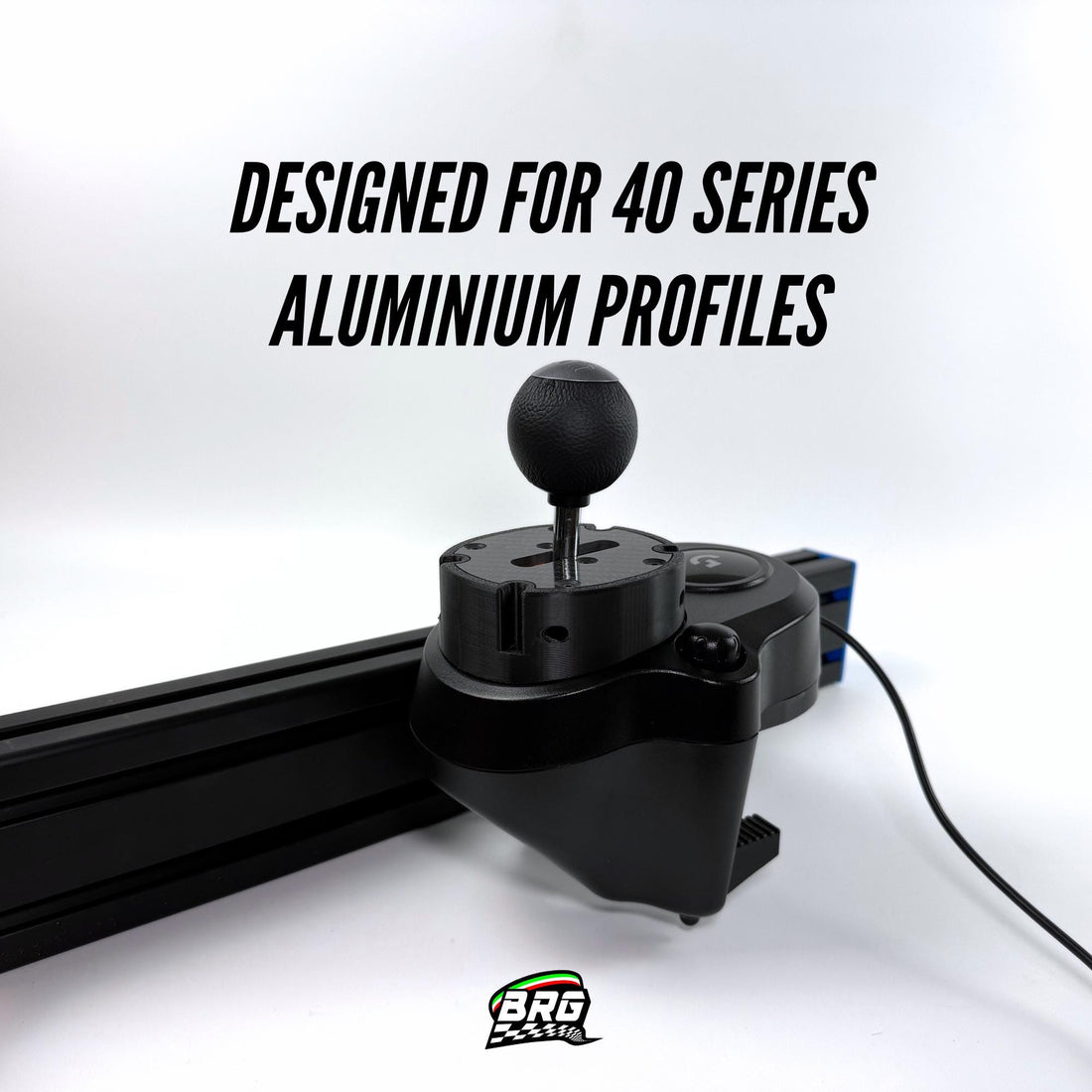 Logitech G29-G920-G923 Driving Force Shifter Aluminum Profile Mount (Series 40)