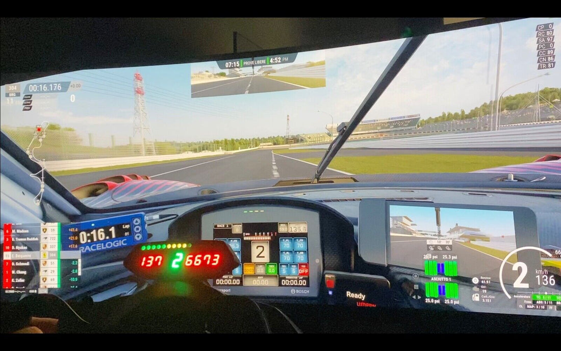 BRG Simracing Led Flag, Gear, Rpm And Speed Indicator, Plug and Play
