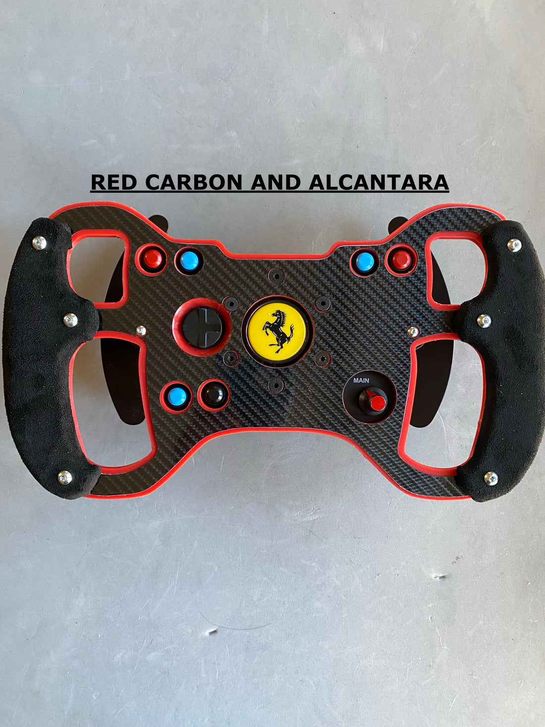 New Alcantara F1 Open Wheel Mod for Thrustmaster GTE/599/TM Wheels, different colors