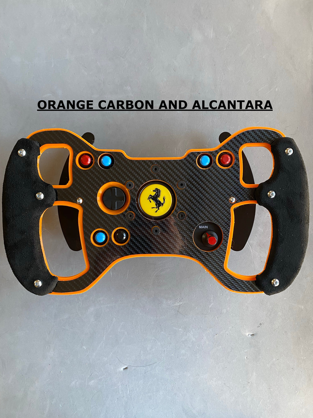 New Alcantara F1 Open Wheel Mod for Thrustmaster GTE/599/TM Wheels, different colors