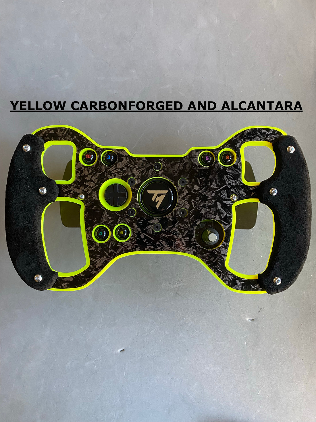 New Alcantara F1 Open Wheel Mod for Thrustmaster GTE/599/TM Wheels, different colors