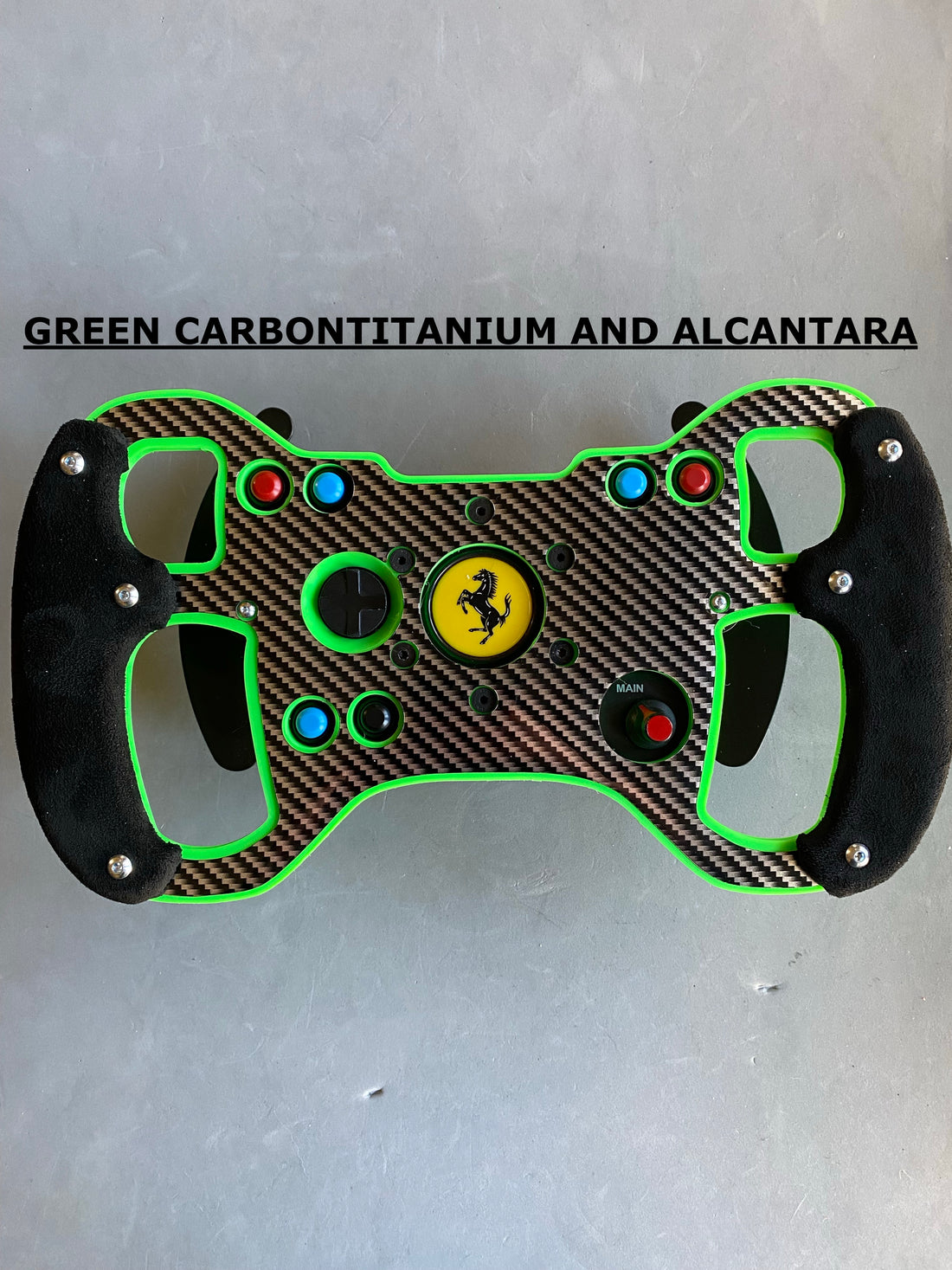 New Alcantara F1 Open Wheel Mod for Thrustmaster GTE/599/TM Wheels, different colors