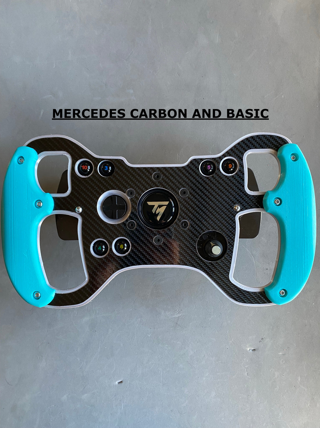 New Alcantara F1 Open Wheel Mod for Thrustmaster GTE/599/TM Wheels, different colors