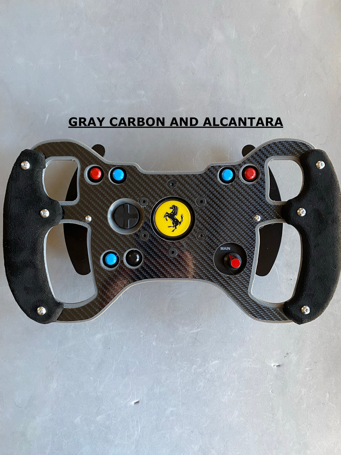 New Alcantara F1 Open Wheel Mod for Thrustmaster GTE/599/TM Wheels, different colors