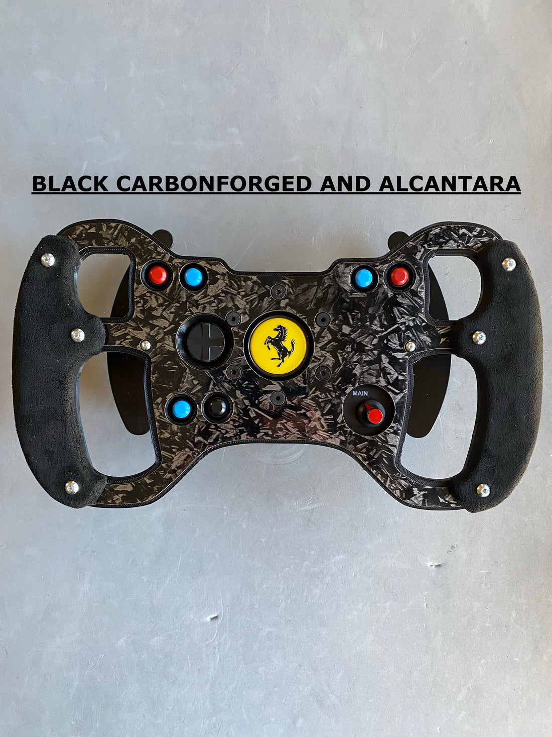 New Alcantara F1 Open Wheel Mod for Thrustmaster GTE/599/TM Wheels, different colors