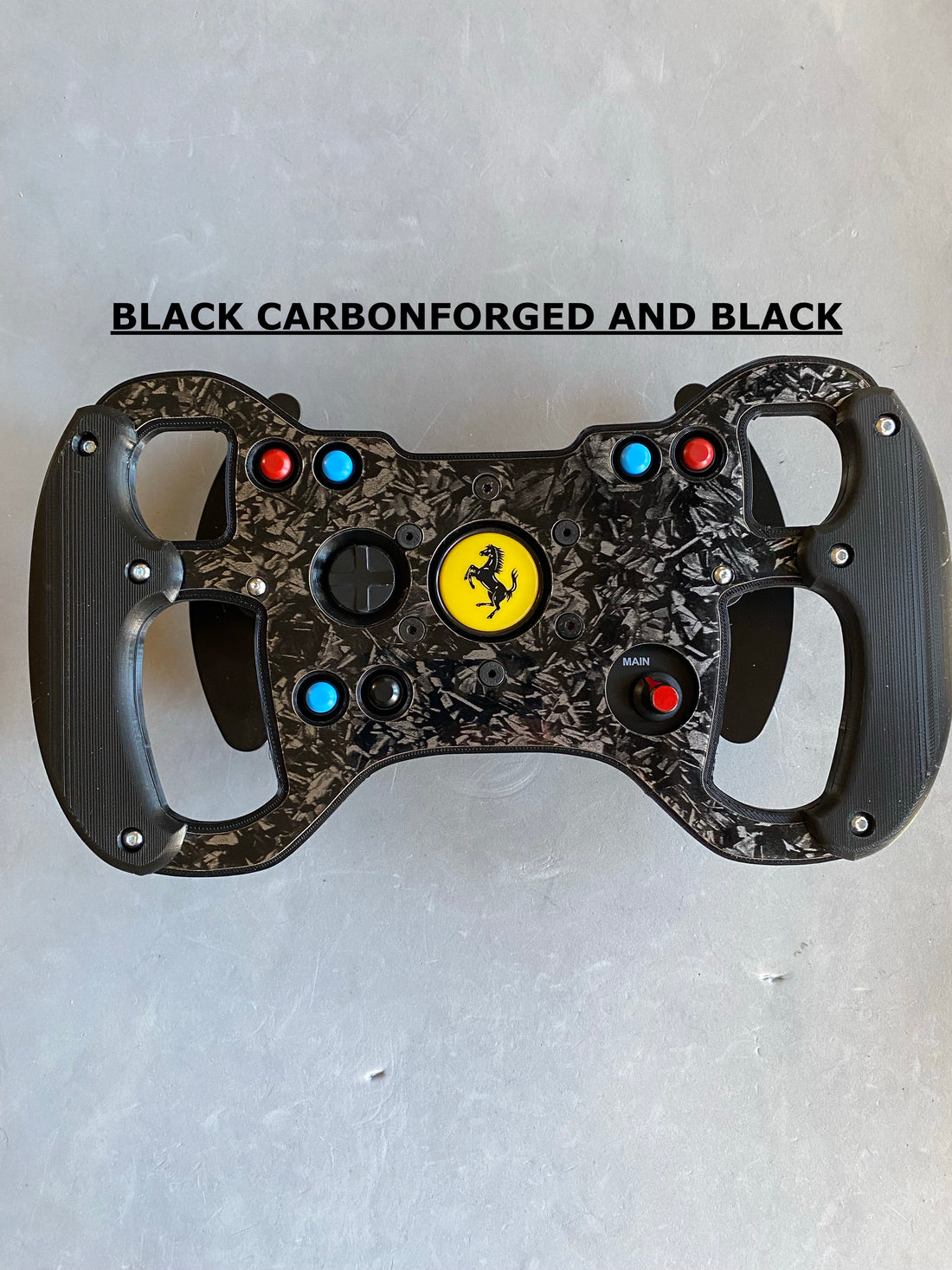 New Alcantara F1 Open Wheel Mod for Thrustmaster GTE/599/TM Wheels, different colors