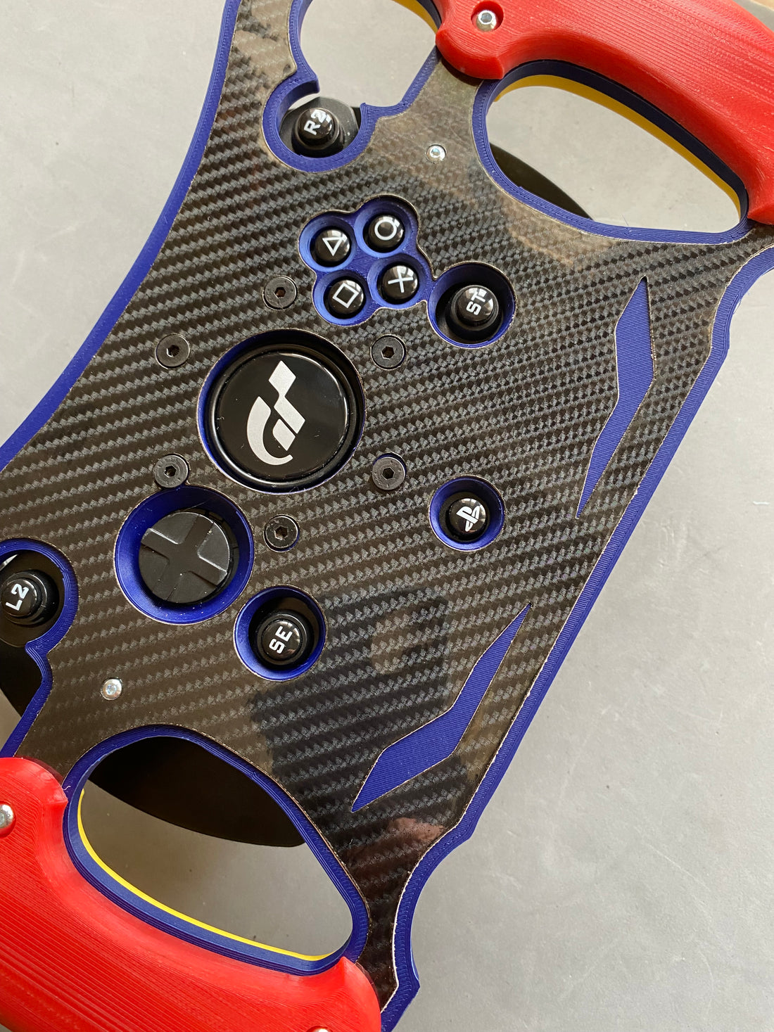 New Alcantara GT3 Open Wheel Mod for Thrustmaster T300, different colors