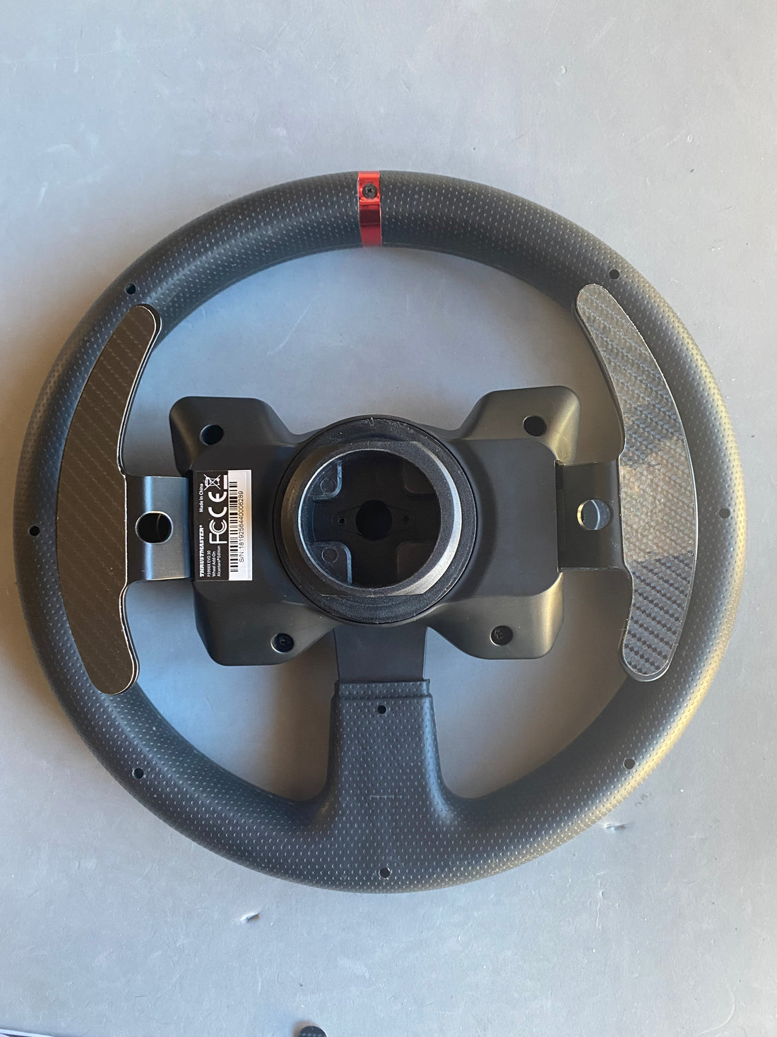 Thrustmaster GTE/599 Alcantara Carbon Effect for Wheel and Paddles(x4 kit)