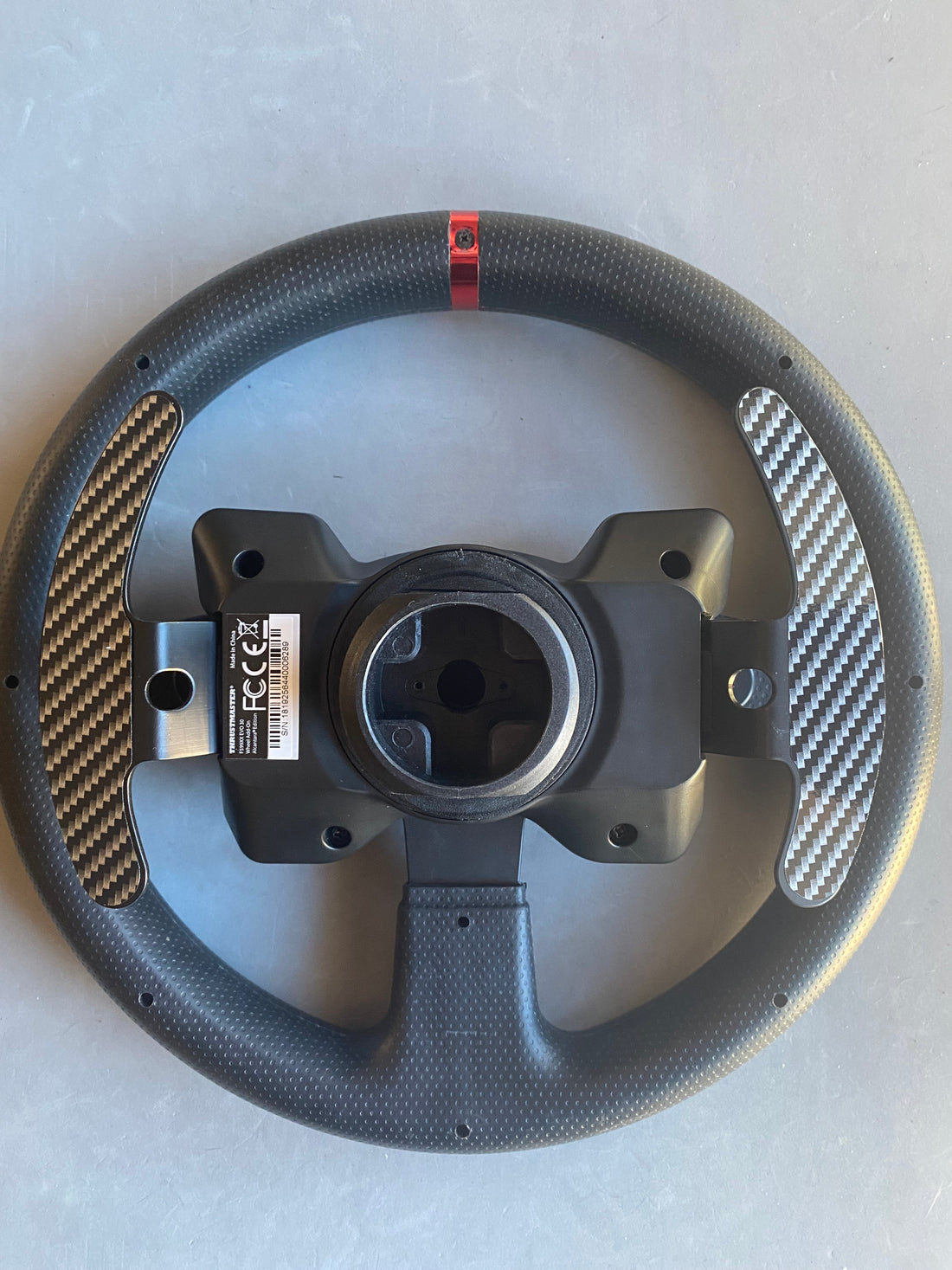 Thrustmaster GTE/599 Alcantara Carbon Effect for Wheel and Paddles(x4 kit)