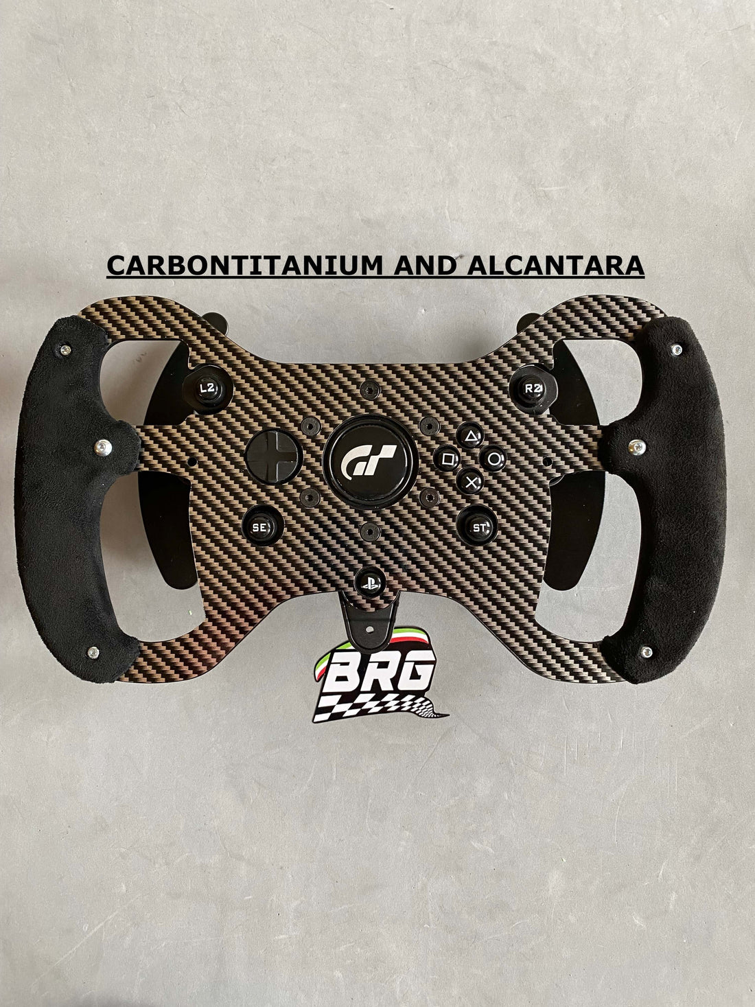 Aluminium and Alcantara F1 Open Wheel Mod for Thrustmaster T300 RS/RS GT