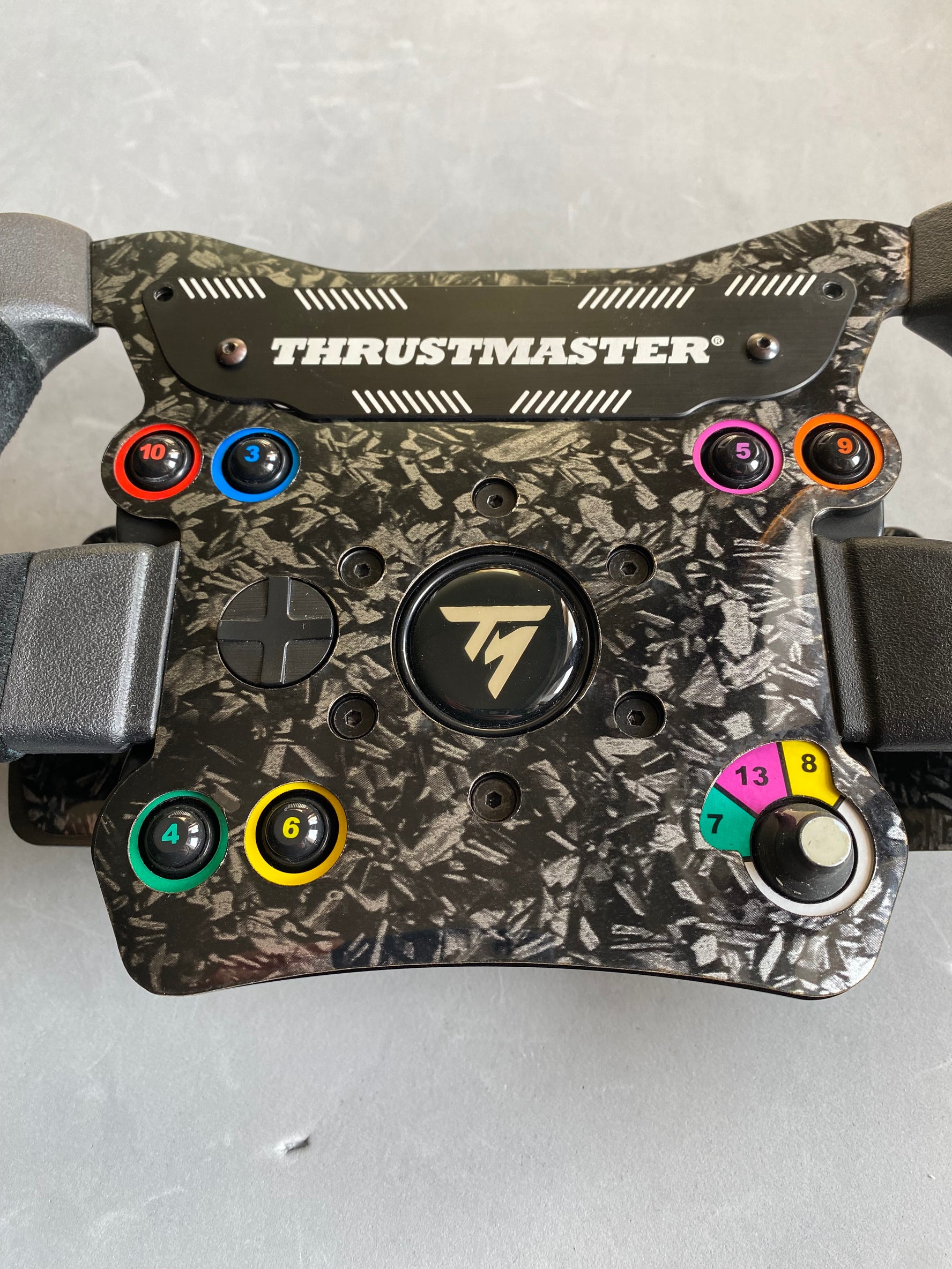 Thrustmaster TM Open Wheel Carbon Effect for Wheel and Paddles(x4 kit)