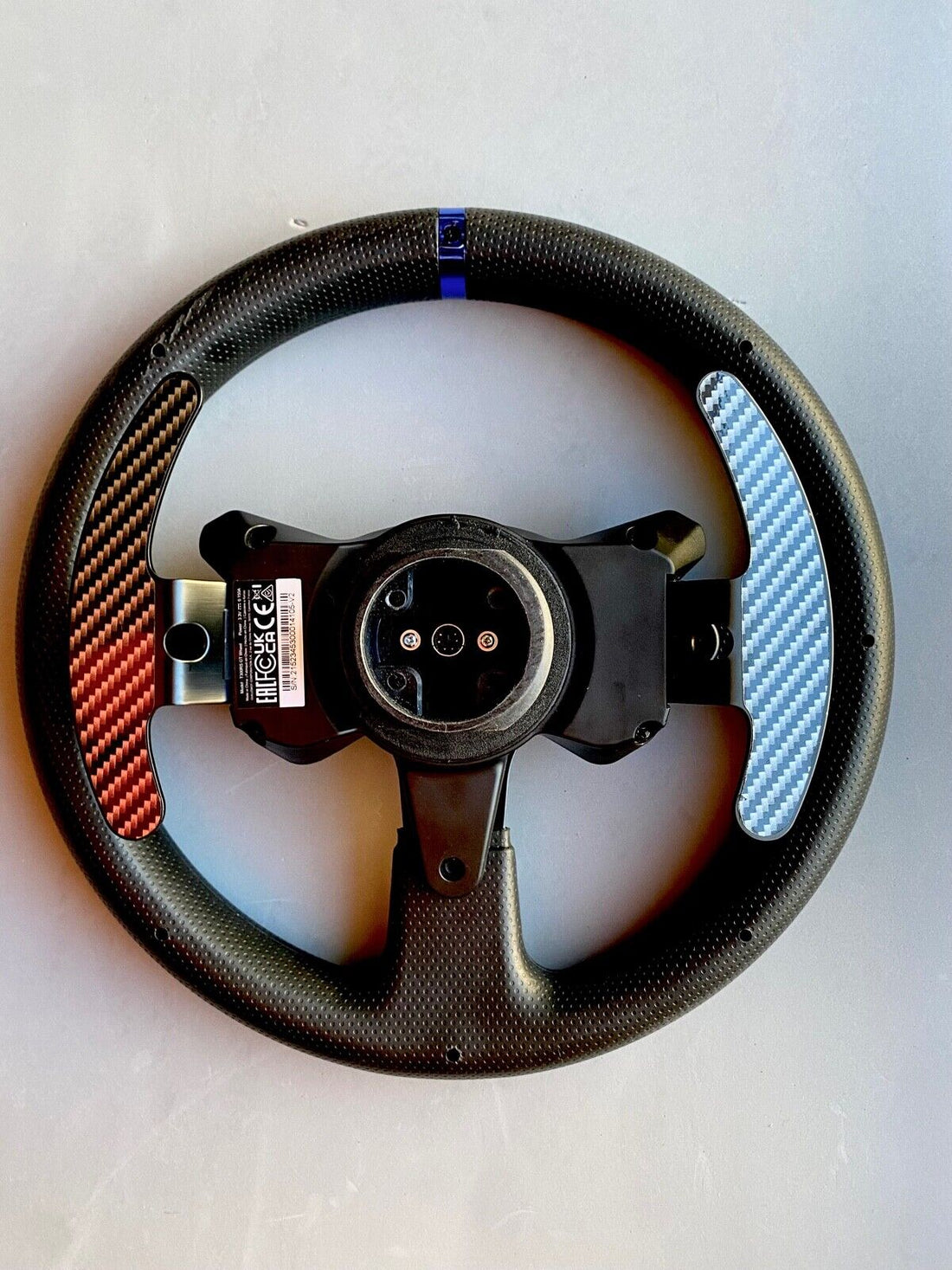 Thrustmaster Carbon Effect for Wheel and Paddles(x4 kit), for T300, GTE/599 Alcantara, Tm Open Wheel and TGT