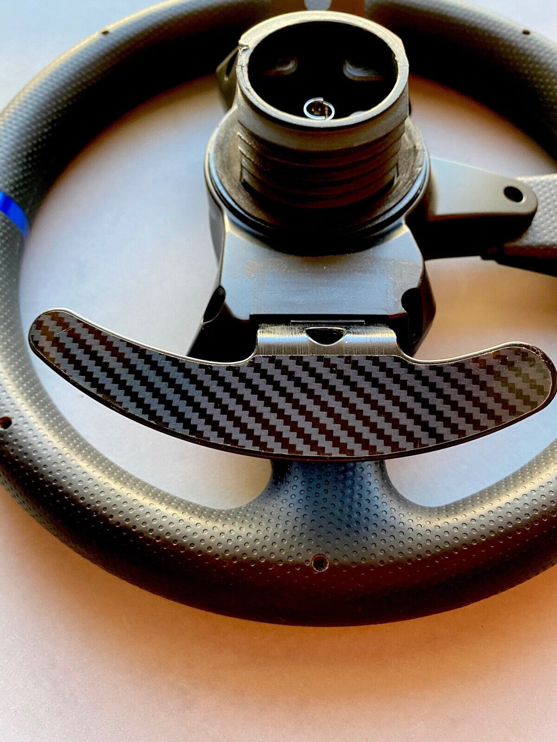 Thrustmaster Carbon Effect for Wheel and Paddles(x4 kit), for T300, GTE/599 Alcantara, Tm Open Wheel and TGT